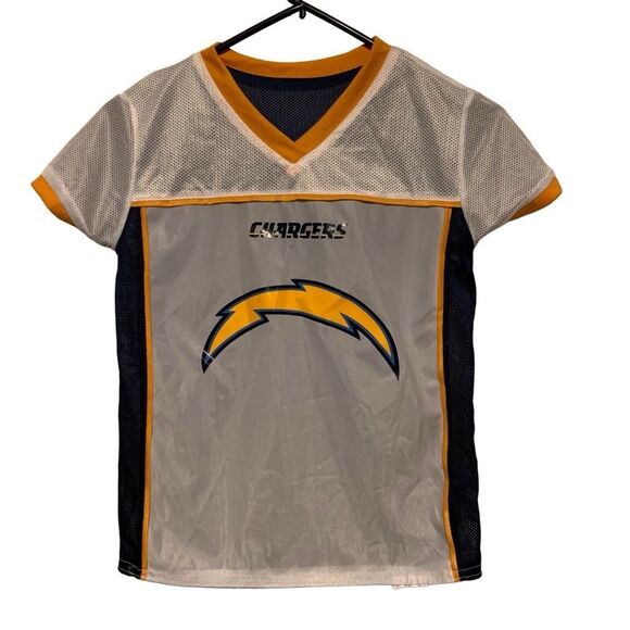 Los Angeles San Diego Chargers Reversible NFL Flag Football Jersey - Picture 3 of 4